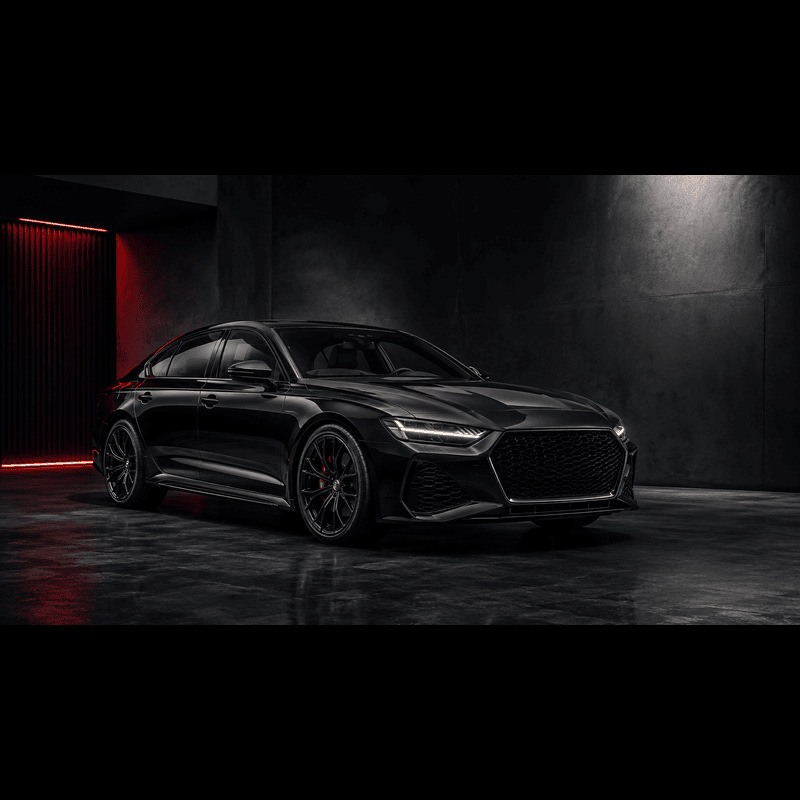 Premium performance sedan automotive concept